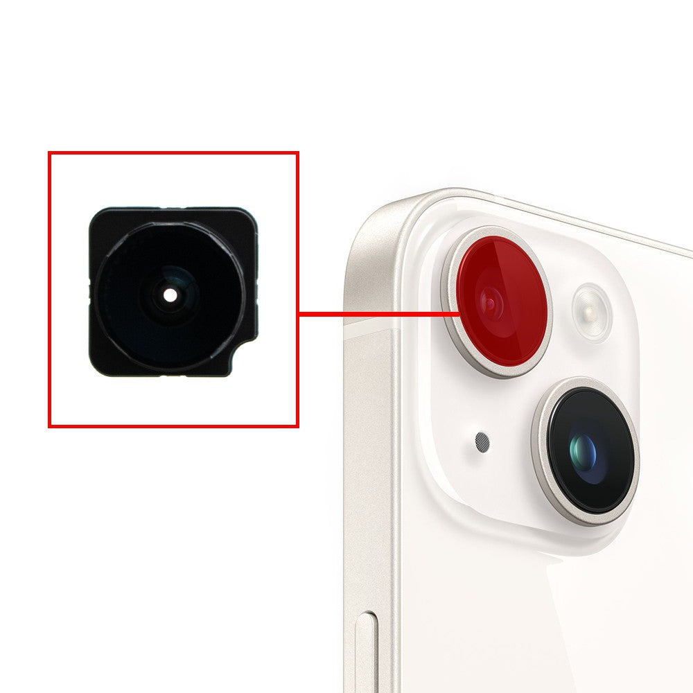 Rear Camera Ultra Wide Angle Blue Light Bead Lens Replacement For iPhone 14 / Plus Rear Camera Ultra Wide Angle Blue Light Bead Lens Replacement For iPhone 14 / Plus